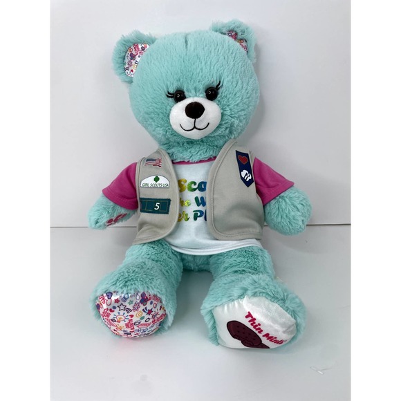 build a bear doll girl scout make the world a better pace r - Picture 1 of 4